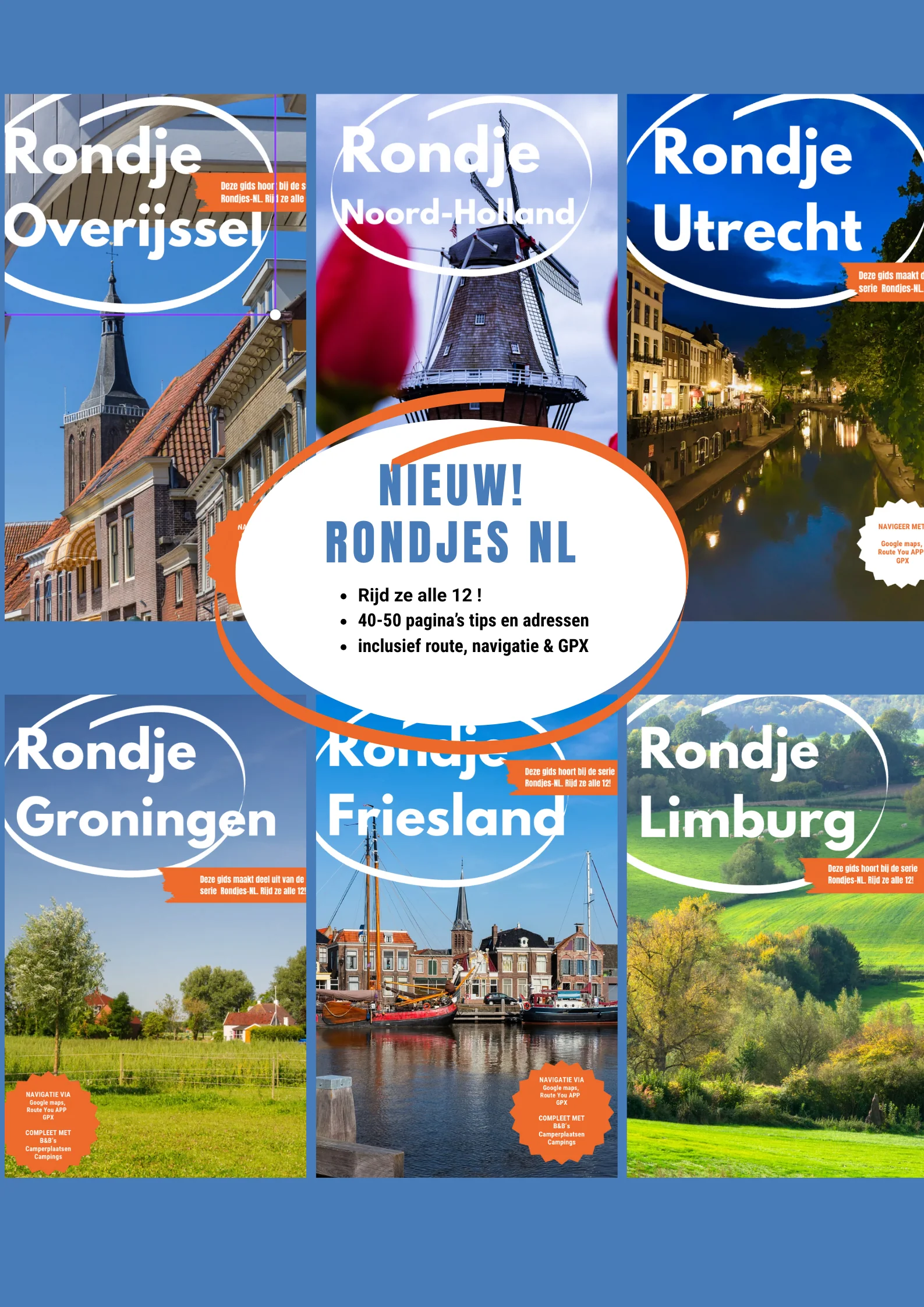 Twaalf Rondjes Nederland - 500 pagina's reisplezier in 12 provincies - Image 13
